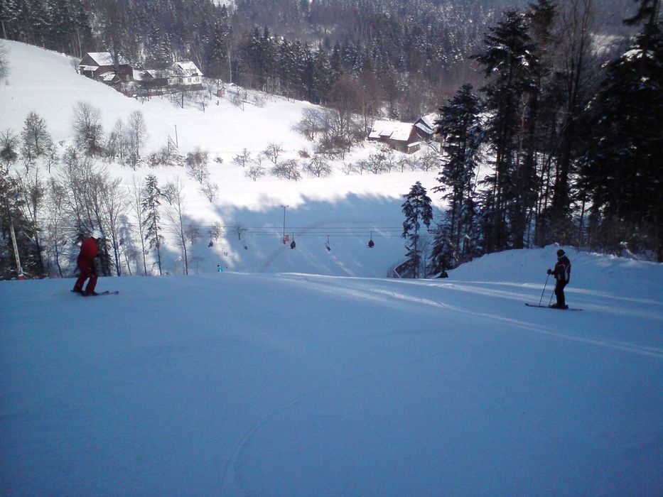 Drewniany Domek z Kominkiem w Laskowej 300 m od stoku