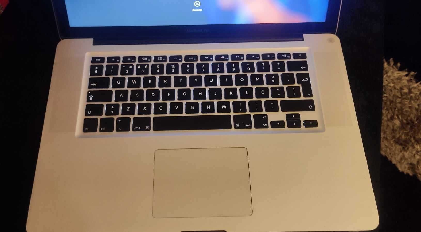 MacBook Pro I7 8GB 15,4 polegadas