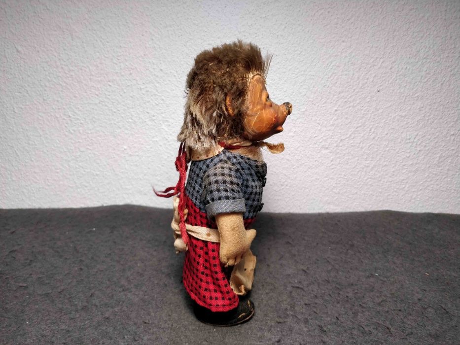 Figura " Micki " the Hedgehog da marca Steiff Anos 50-52