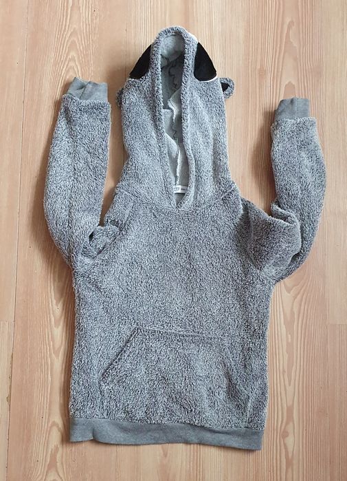 Bluza miś szop dla dziewczynki 134/140