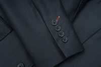 Granatowy garnitur lebelt suits 176/48
