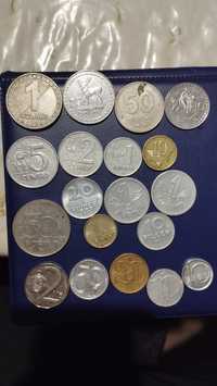 Монеты Грузии, Литвы, Венгрии, Чехии и Чехословакии