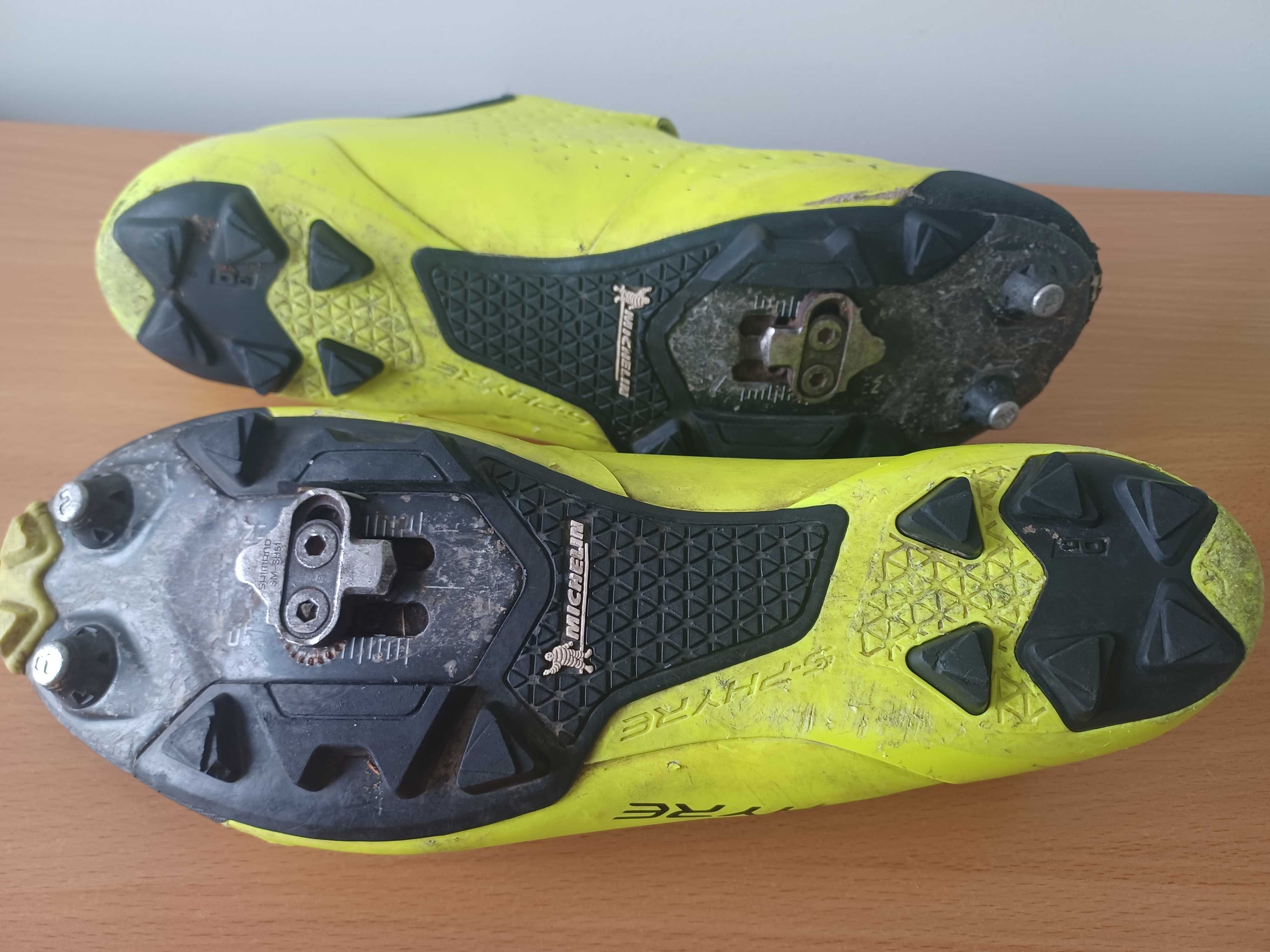 Buty Rowerowe Shimano S-Phyre r.45 + Pedały Shimano PD-M8000