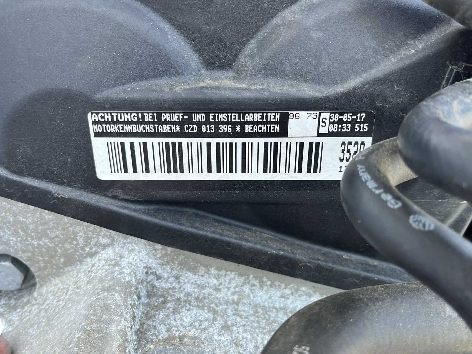 CZD CZDA CZDB CZDD двигун мотор 1.4 TSI VW Golf 7 Seat Skoda AUDI 2017