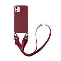 Capa iPhone 11 Silicone com Correia