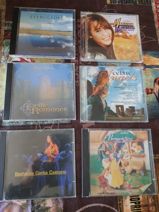 5 Cd de musica originais