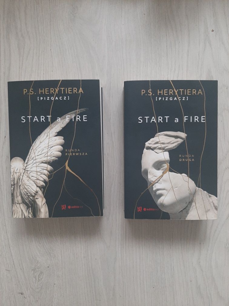 Start a fire - Runda pierwsza i druga - książki dla młodzieży - nowe