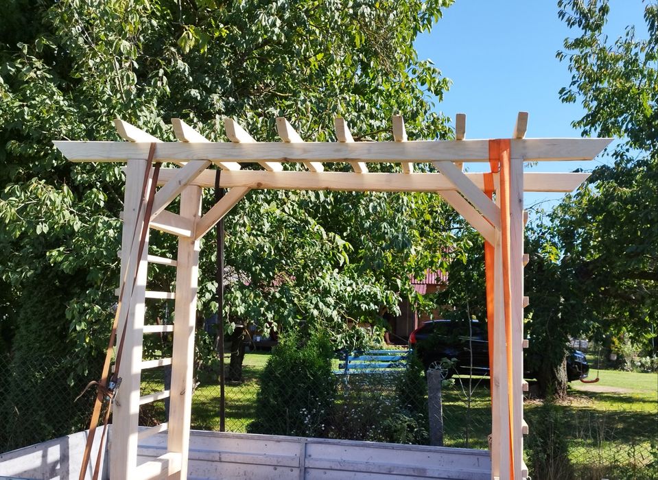 Pergola Ogrodowa Drewniana