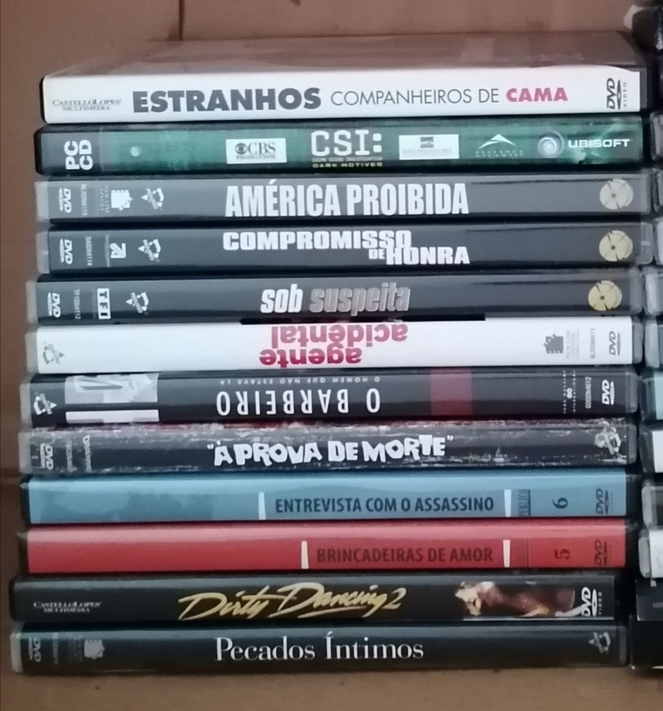 DVDs filmes vários