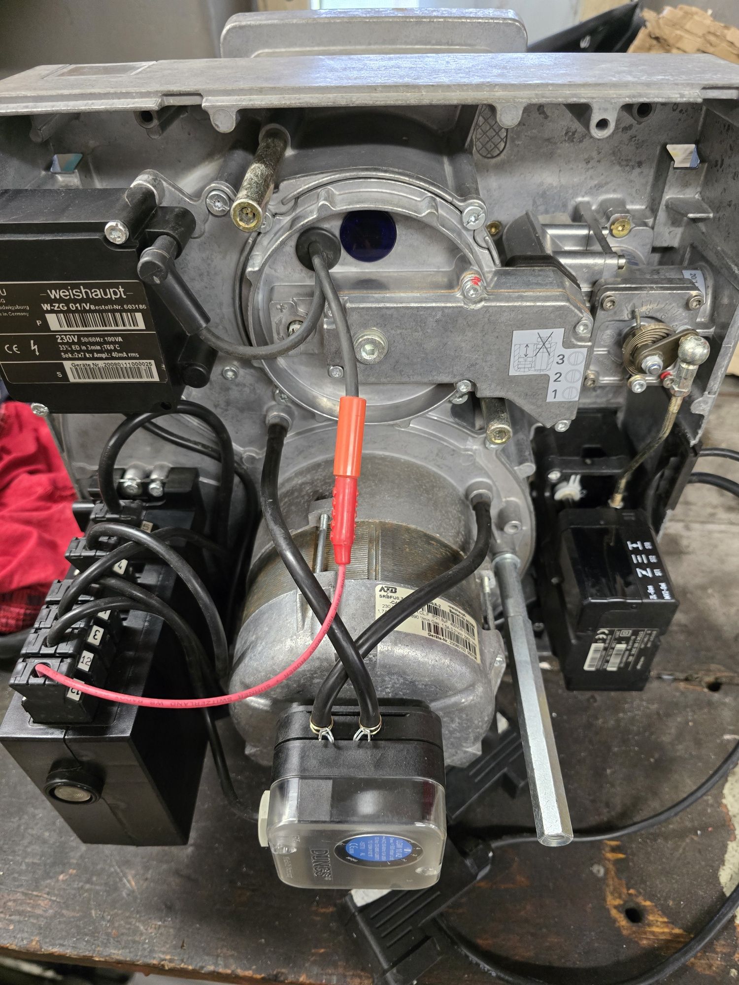 Palnik gazowy Weishaupt WG20N/1-C Z-LN