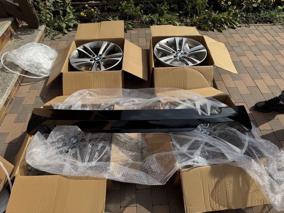 Задний бампер, дифузор, BMW F36 2017