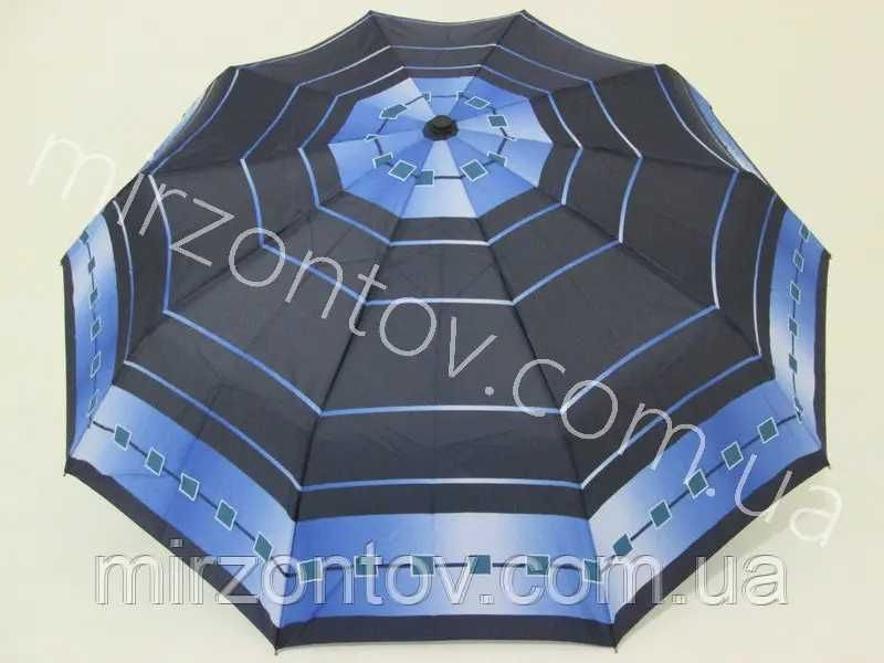 Жіноча парасолька зі сталевими спицями Срібний дощ напівавтомат