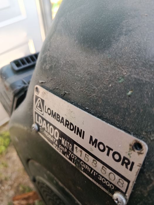 Motocultivadora lombardini / frese e arado