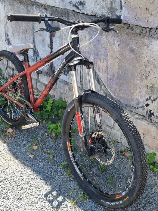 Вилка амортизаційна marzocchi dirt jumper dj3 оригінал вісь 20x100