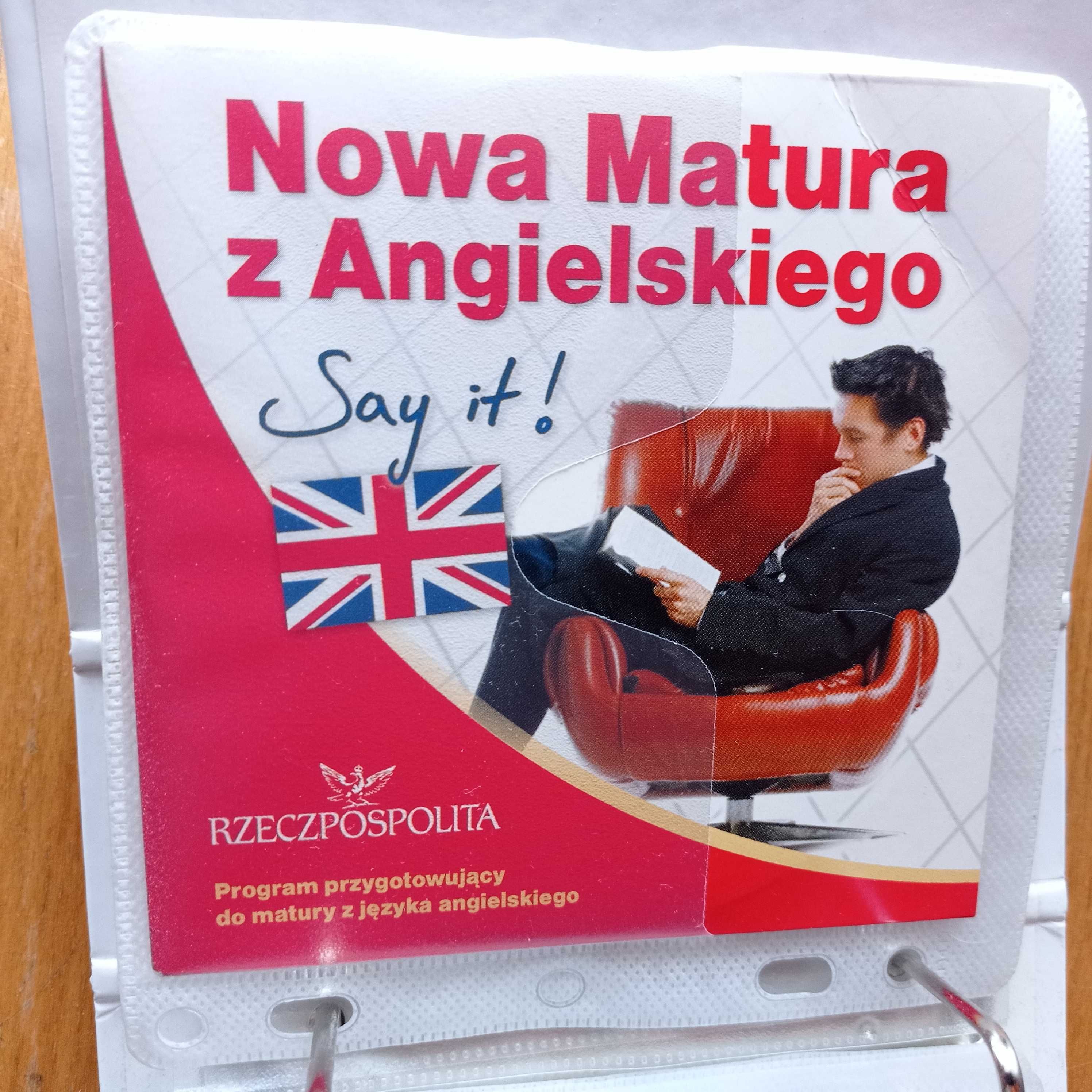 Say it! PC Nowa Matura z angielskiego płyta CD DVD