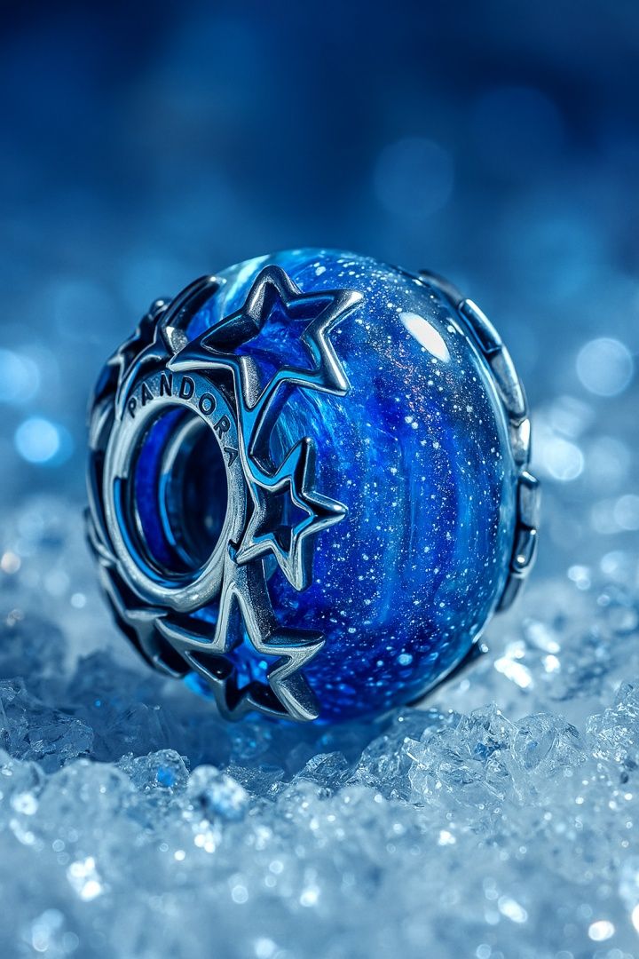 Nowy Pandora CHARMS Zawieszka Srebrna do Pandora APART Koralik