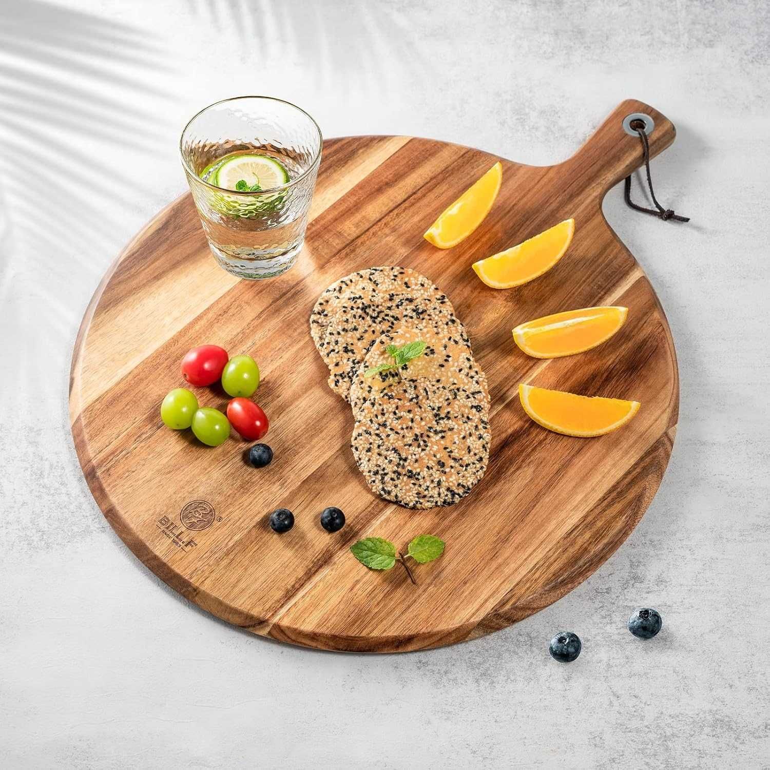 Nowa drewniana deska do pizzy / tacka / deseczka BILL.F / 40cm !3787!