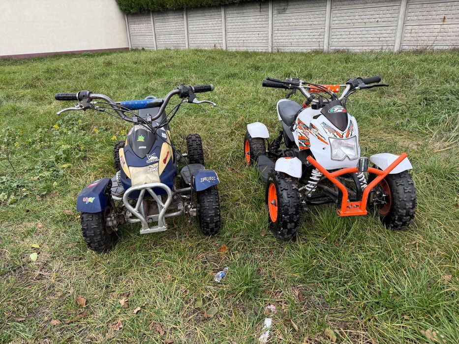 Mini quad 50 cm odpalany na szarpak i starter czytaj opis!!!
