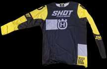 Strój Cross Enduro Shot Husqvarna roz.L Bluza + Spodnie Aerolite