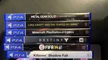 Pack de 6 jogos para PS4