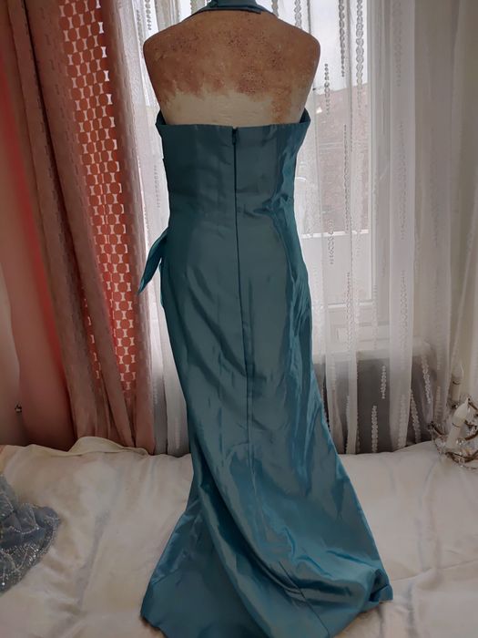 Piękny strój przebranie Pani Zima Królowa Śniegu 3 części roz 40