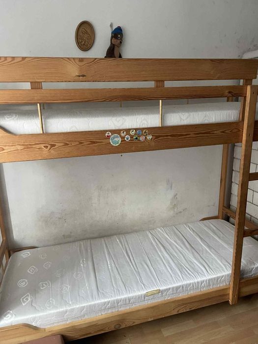 Łóżko piętrowe 206/80