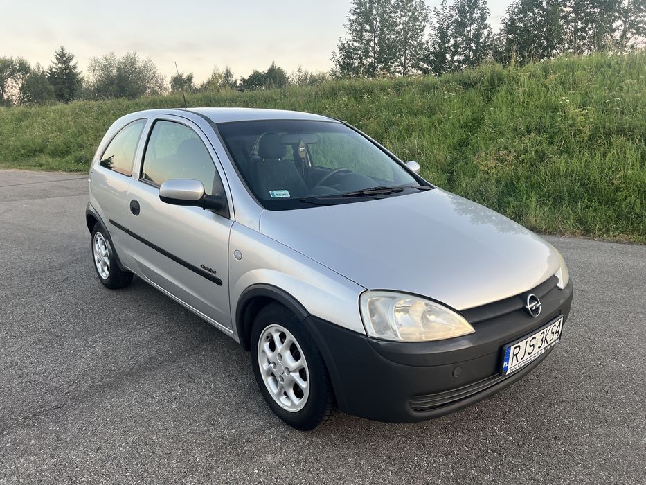 Opel Corsa 1.0 (łańcuch) 198 tys/2001r/alu/klima/elektryka/zdrowa