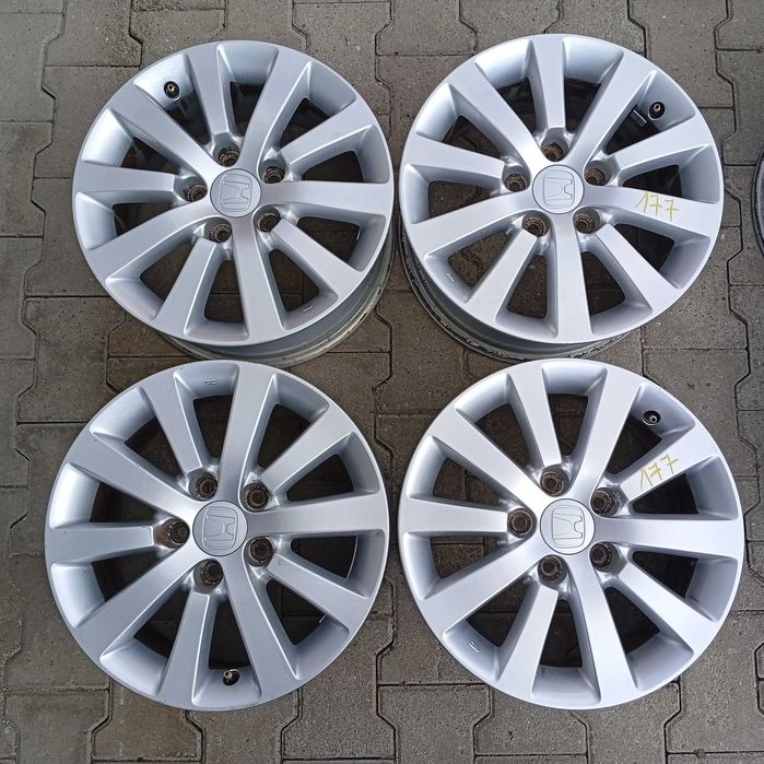Komplet felg aluminiowych Honda 5x114,3 6,5Jx16 ET45 Nr.177