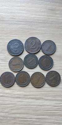 Zestaw monet pfennig, Niemcy