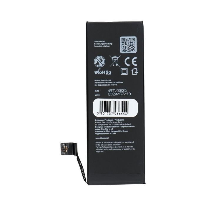 BLUE STAR HQ bateria do IPHONE SE 1624 mAh