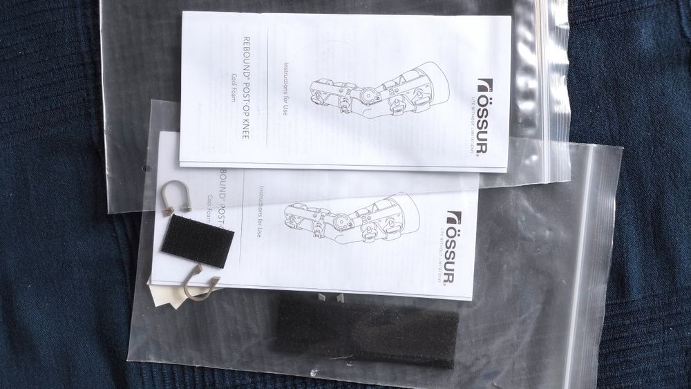 Orteza lewe kolano Össur Rebound Knee Cool Left