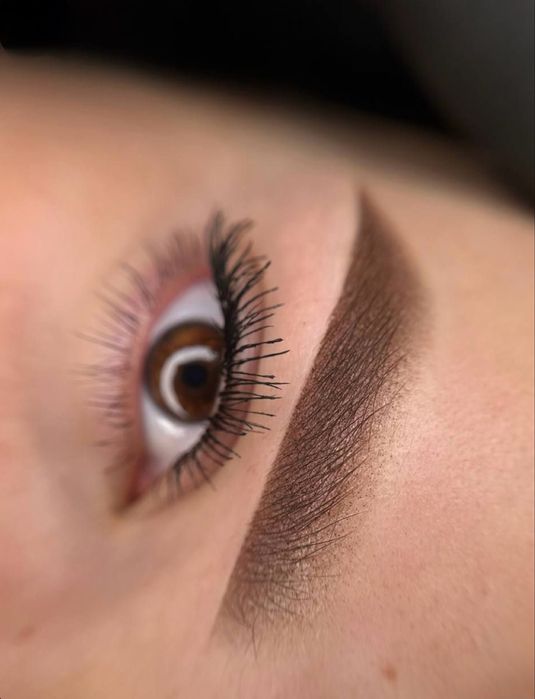 Перманентний макіяж брів. Перманентний макіяж губ Волосковий перманент