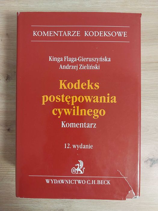 Kodeks postępowania cywilnego. Komentarz, red. A. Zieliński, wyd. 12