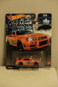 Fast & Furious HotWheels Premium Nissan Skyline GT-R