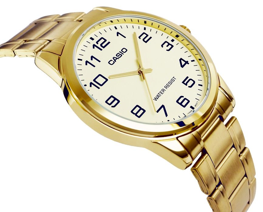 zegarek męski casio mtp-v001g-9budf + box