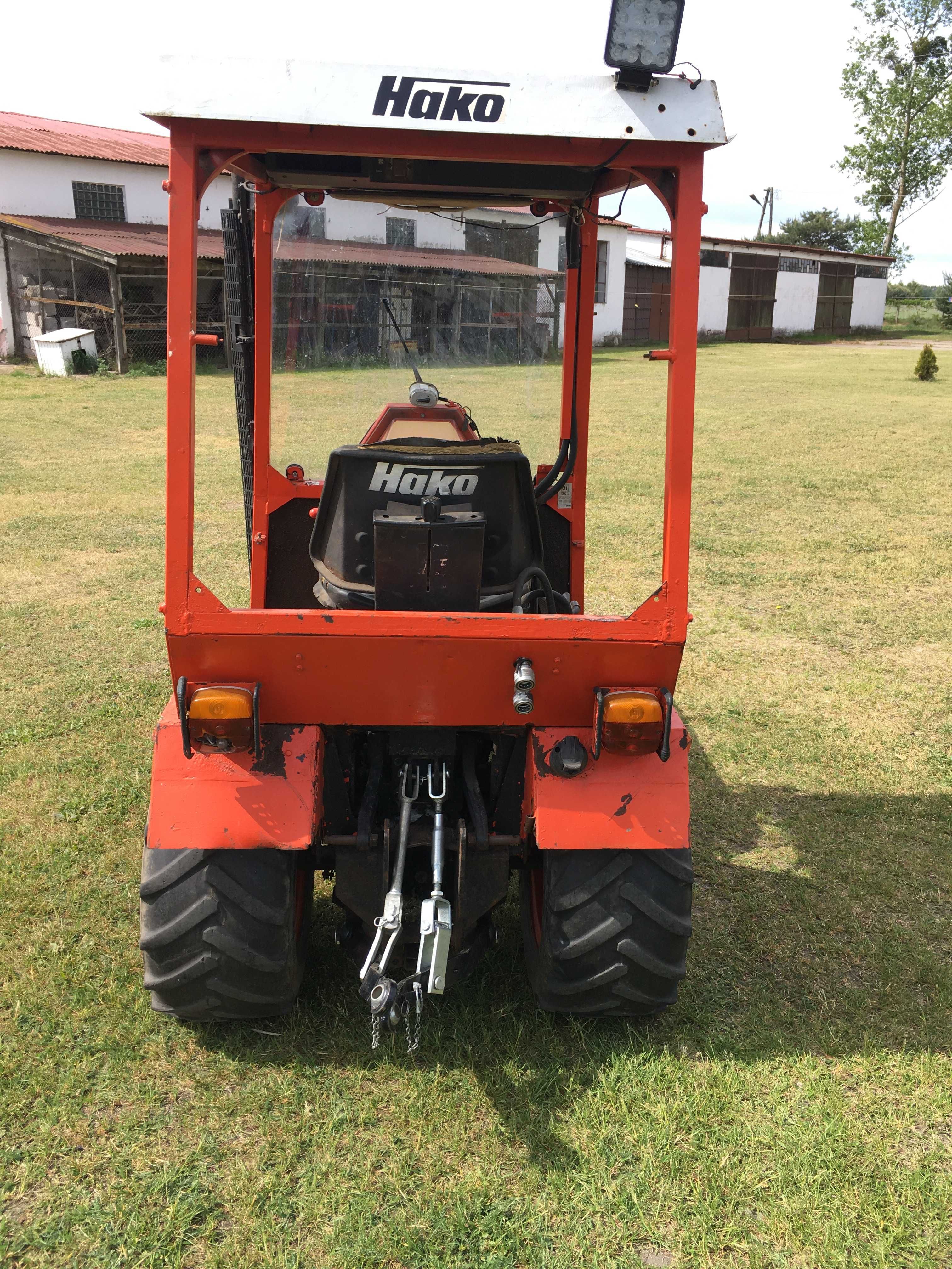 Traktorek Hako, Kubota,  4x4