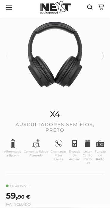 Ascultadores sem fios