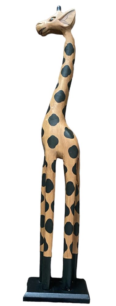 Żyrafa dekoracja drewniana 58cm