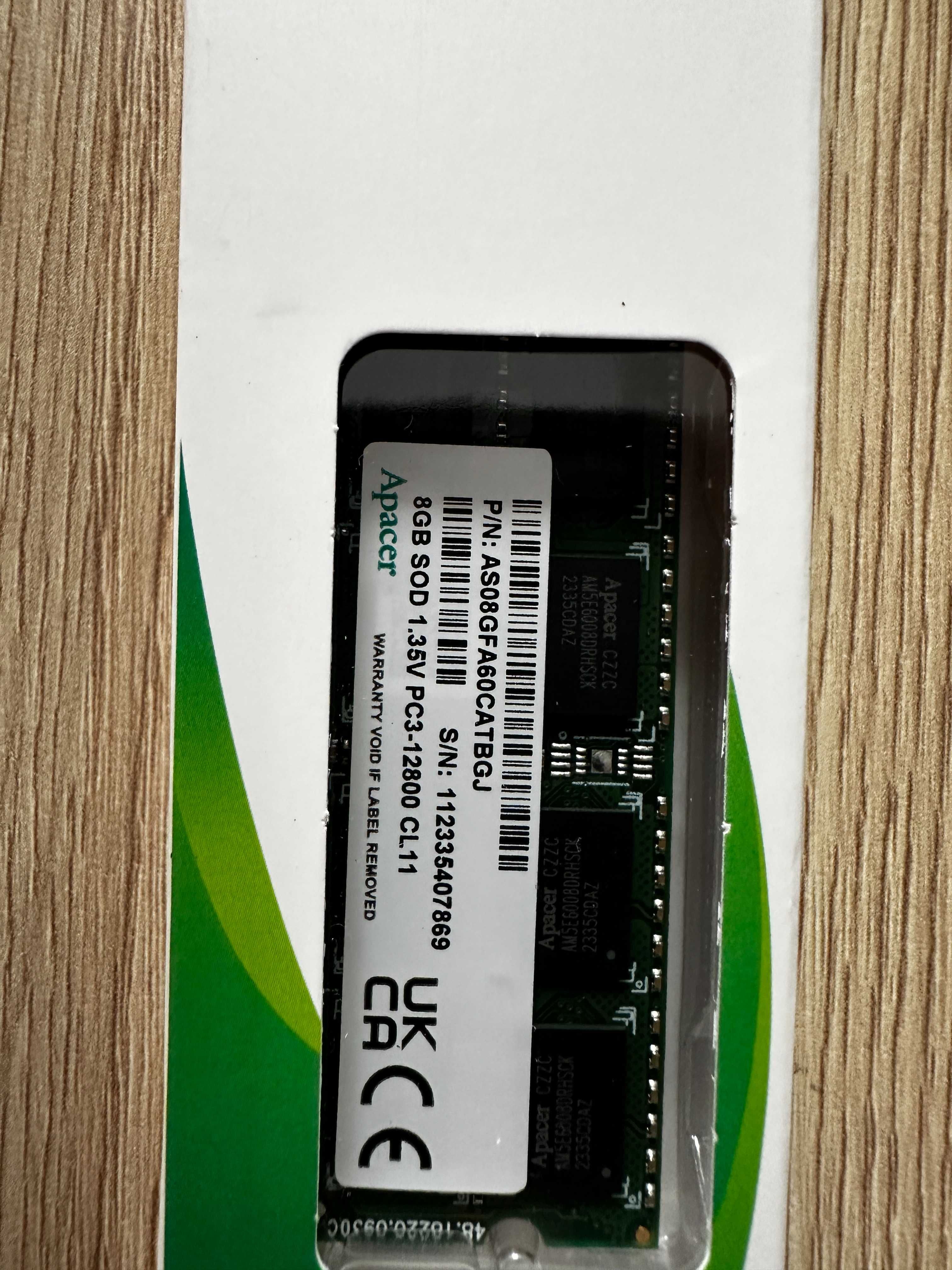 Pamięć do laptopa 16 GB (2 kości po 8GB) APACER DDR3L-1600