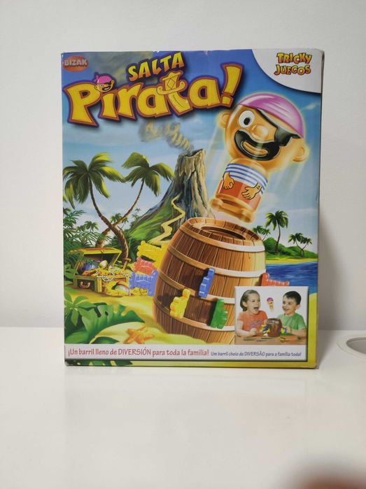Jogo do Salta Pirata - NOVO - Envio Grátis