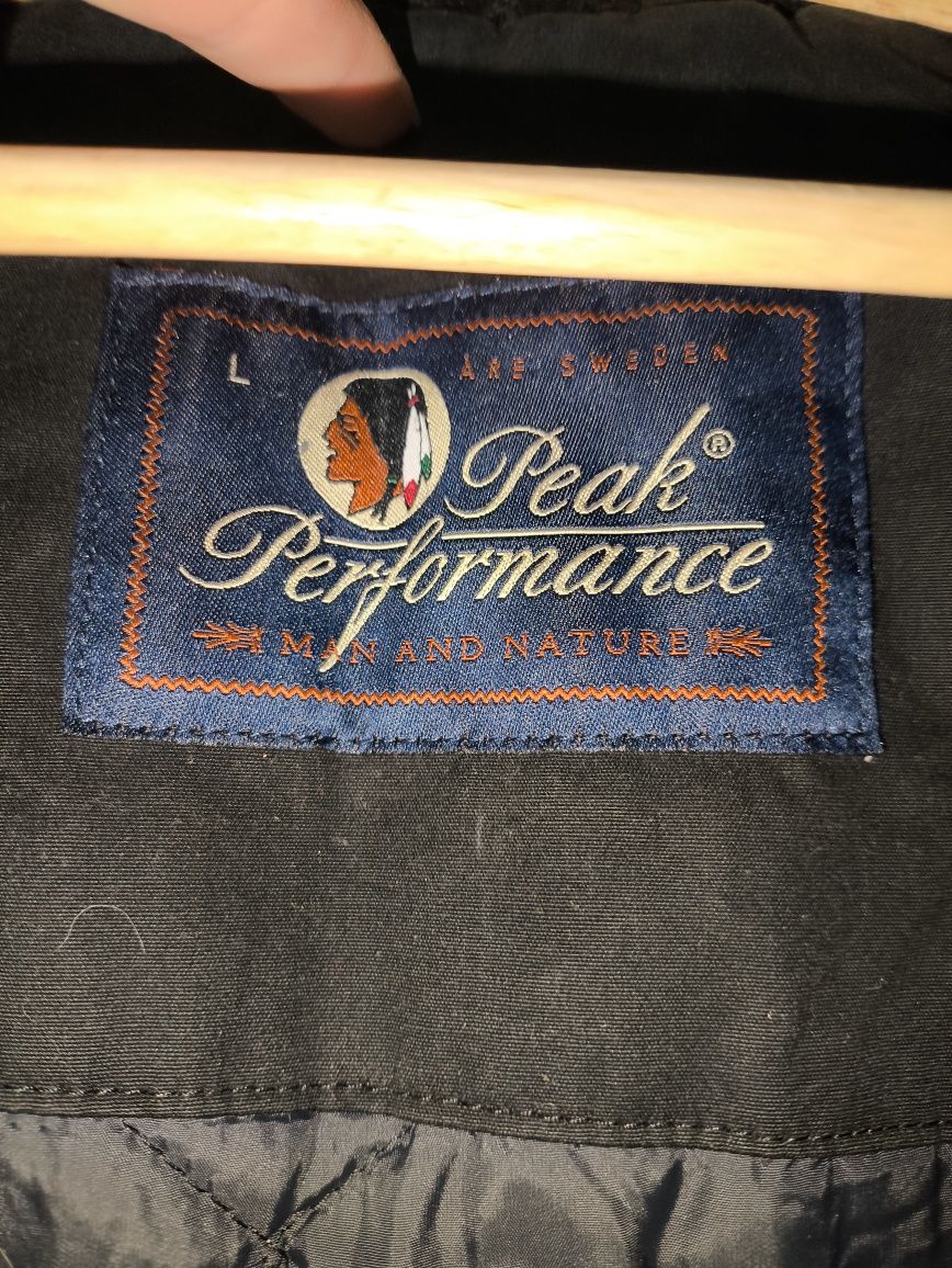 Peak Performance Coaster J Czarny  Płaszcz Męski rozmiar L