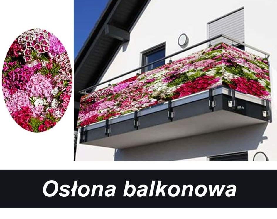 Osłona BALKONOWA na wymiar