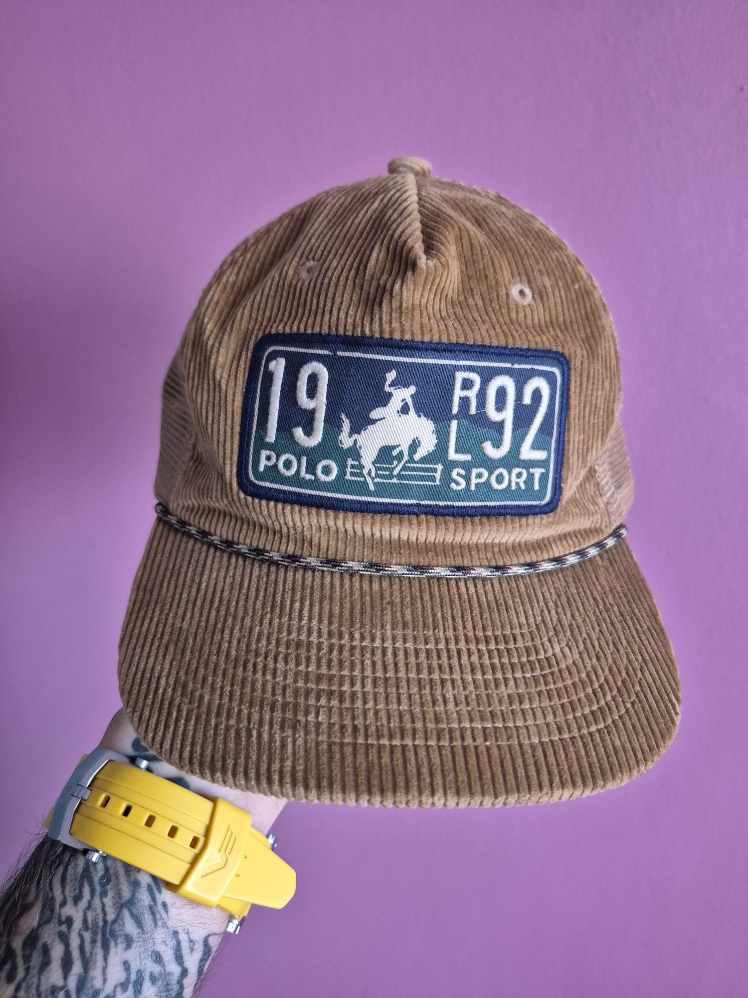 Czapka z daszkiem Ralph Lauren vintage