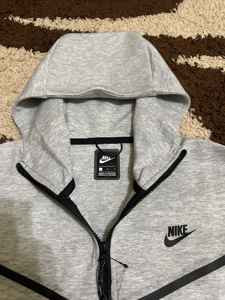 НОВА Кофта Nike Tech Fleece Чоловіча кофта Найк теч флис зіпка/світшот