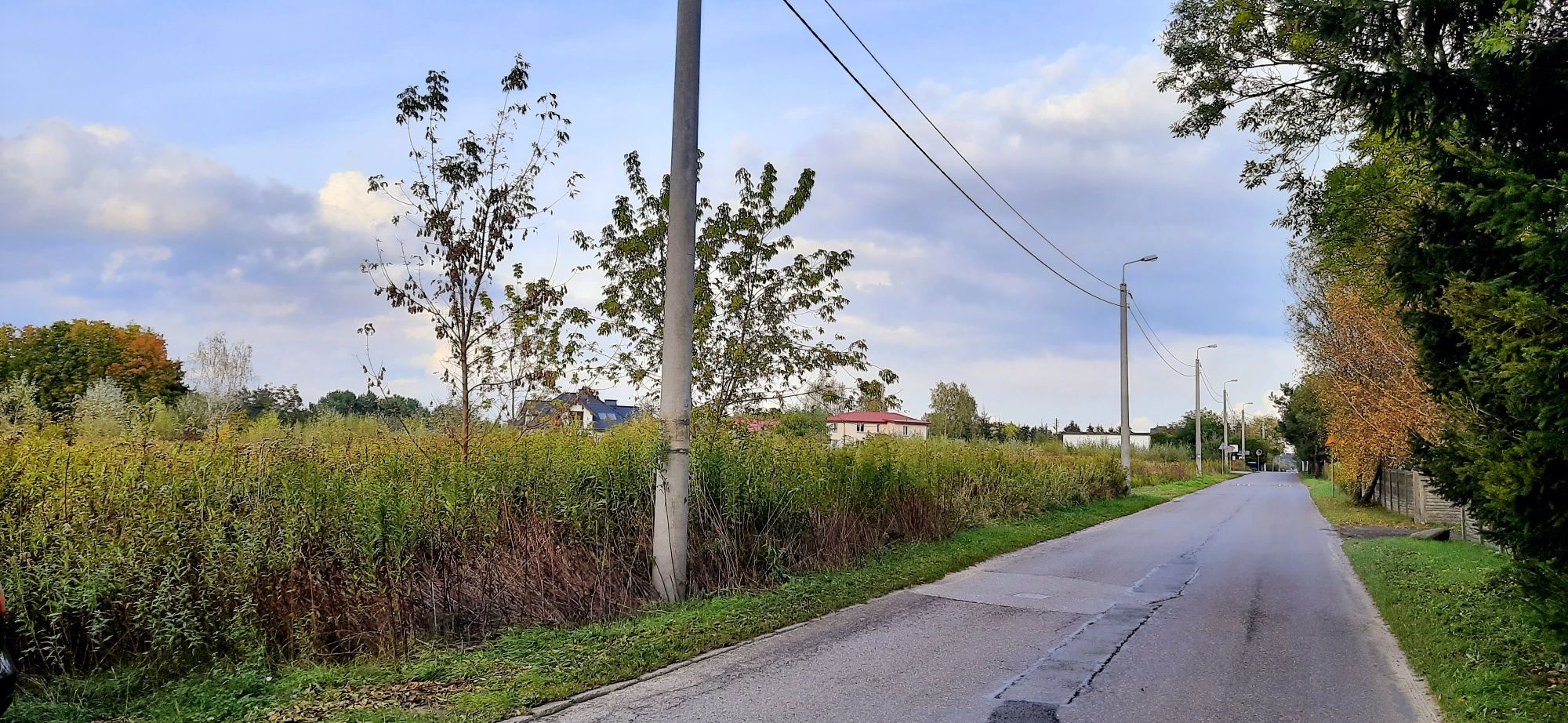 Działka budowlana z usługami Żabieniec 2,5 km od Piaseczna 962 m2