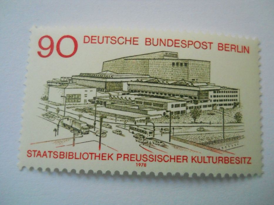 Znaczki pocztowe-Niemcy(Berlin) 78r-Biblioteka