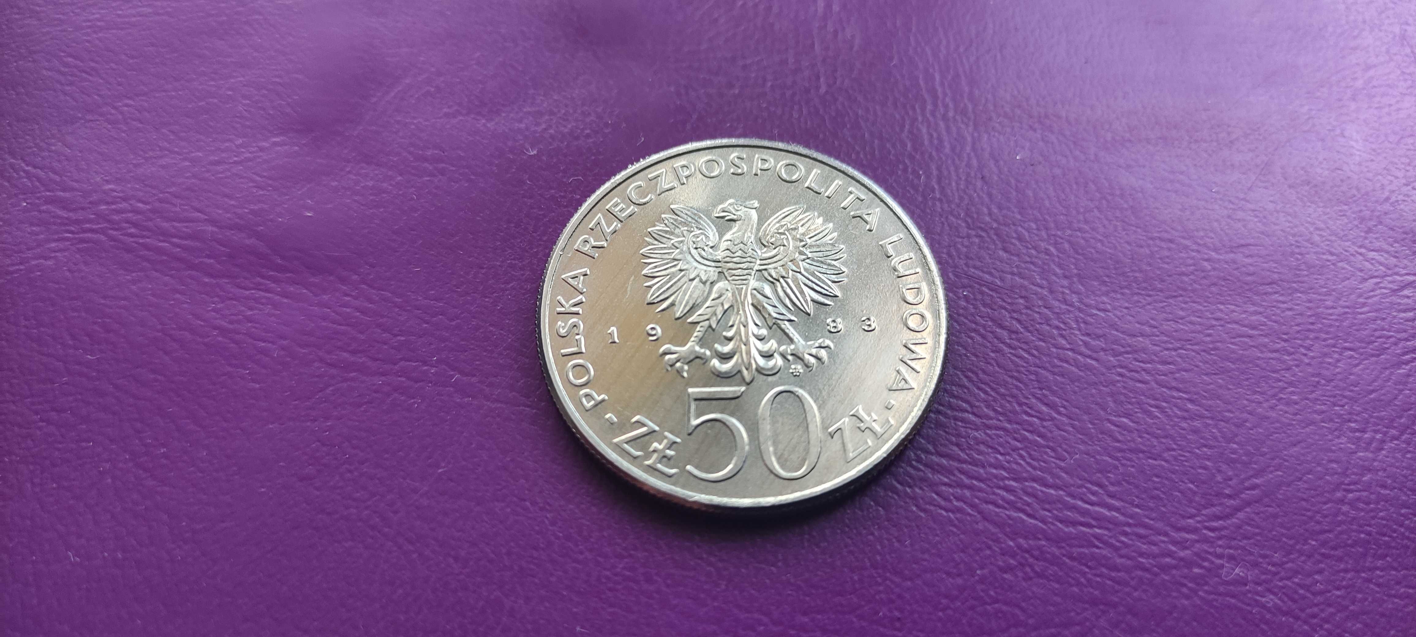 Moneta - PRL 50 złotych 1983 - JAN III SOBIESKI - Piękna!