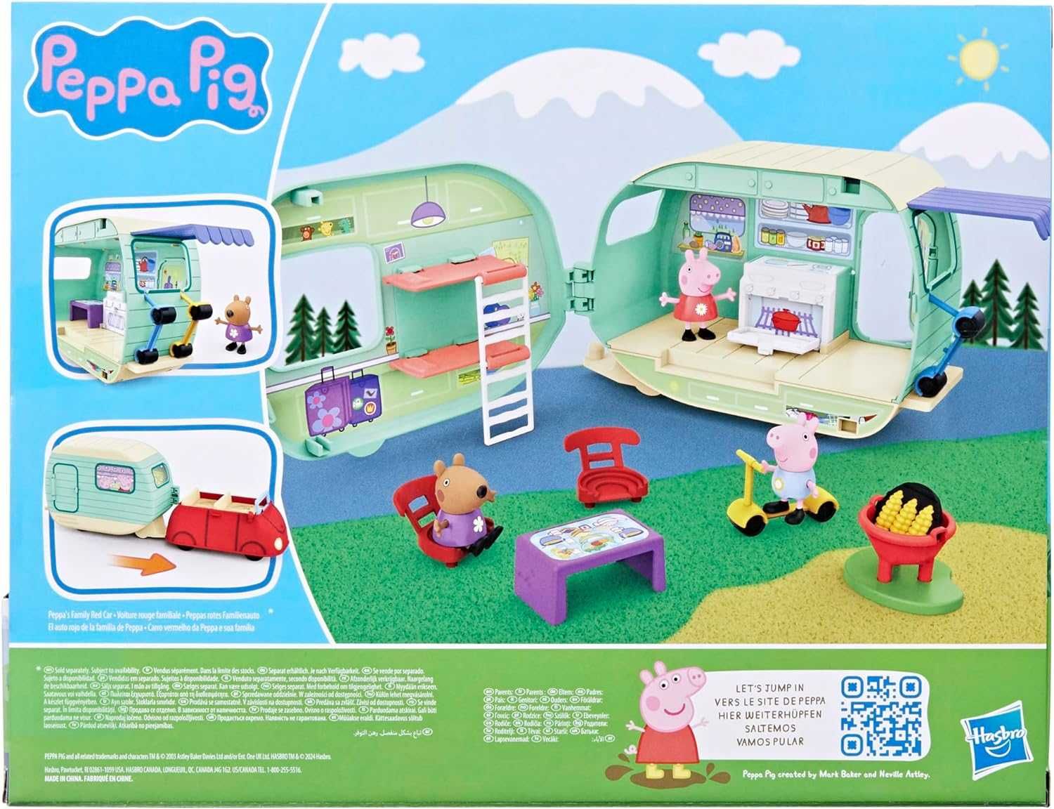 Ігровий набір Свинка Пеппа Peppa Pig Caravan Playset F8863 • Новий