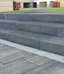 Stopień blok betonowy schodowy, stopnica betonowa GLADIO 15x35x100 cm