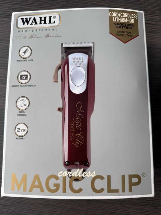 Професійна машинка для стрижки WAHL Magic Clip Cordless(5 Star Series)